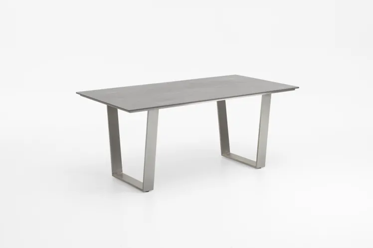 Gartentisch NIEHOFF �Noah Trapezkufe Esstisch HPL Beton Design� 160-220x95 cm
